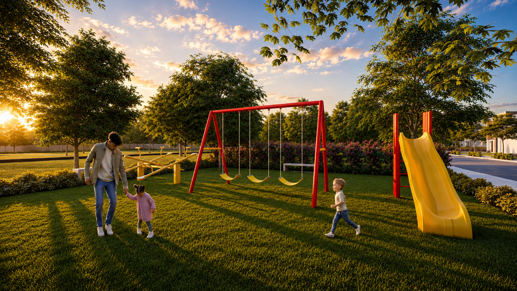 Área de Juegos Infantiles.