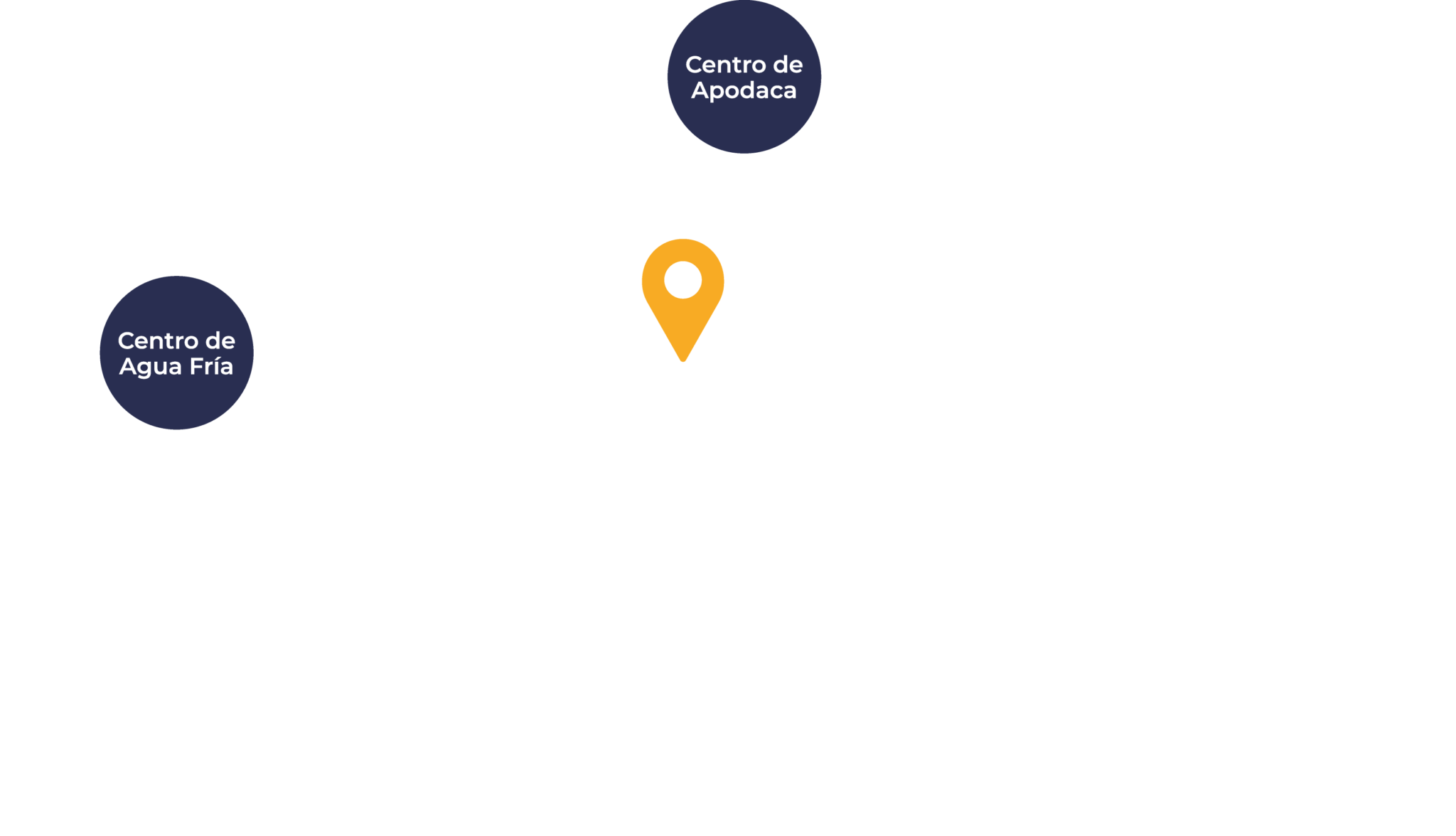 Mapa de ubicación de Asturias Premier, desarrollo residencial con casas en venta en Apodaca, Nuevo León.